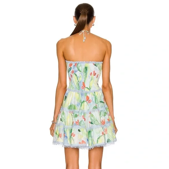 Charo Ruiz Enya Mini Dress in Barbary Print small - Picture 3 of 4